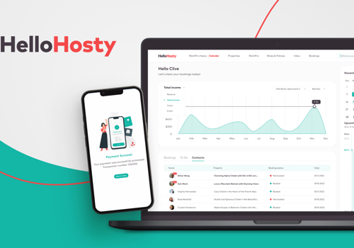 Custom Software Development Package Example: HelloHosty - AI Guest Communication Assistant