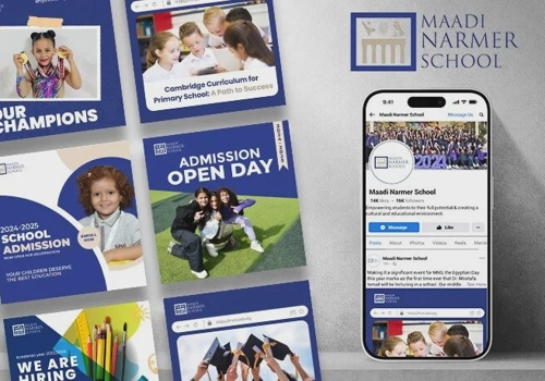 Digital Strategy Package Example: Narmer School Social Media