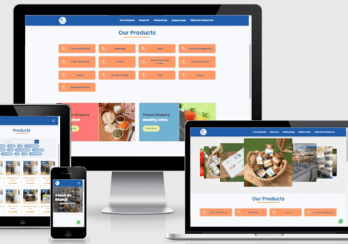 Web Development Package Example: Python based ERP system