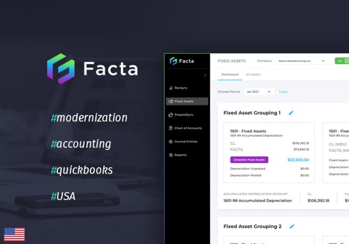 Web Development Package Example: Facta - a cloud-based solution for financial data
