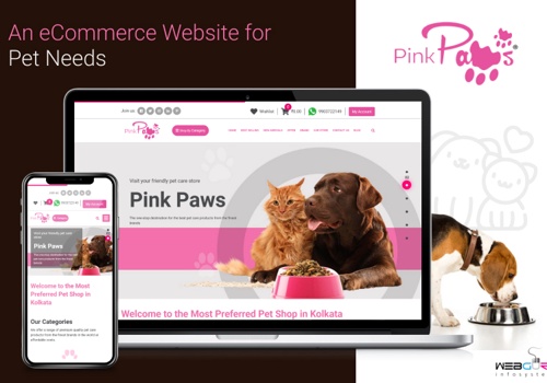 E-Commerce Development Package Example: An eCommerce Website for Pet Needs