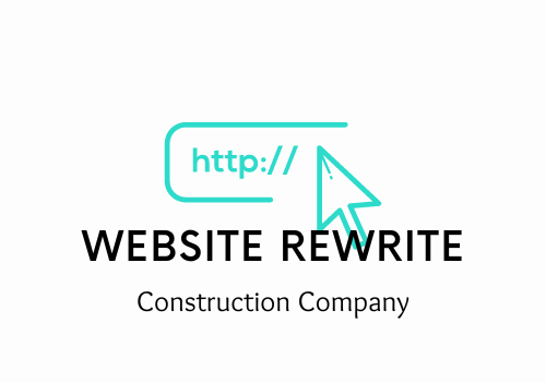 Marketing Strategy Package Example: Web Home Page Redesign for Construction Company