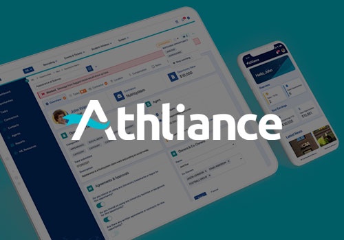 Mobile App Development Package Example: Athliance - Mobile & Web App Design + Engineering