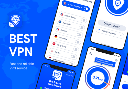 Mobile App Development Package Example: Best VPN