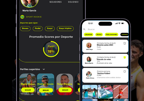 Web Development Package Example: SportyRoom