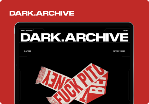 Web Development Package Example: Dark Archive