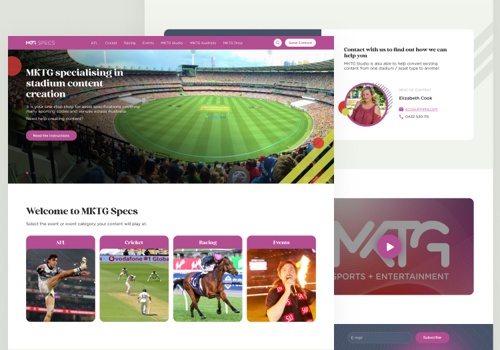 Web Design Package Example: Streamlining Media Equipment Booking in Australia