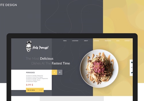 UX/UI Design Package Example: UX/UI Design for Restaurant Website (Canada)