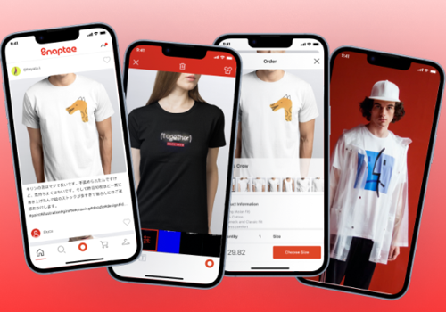Mobile App Development Package Example: Snaptee
