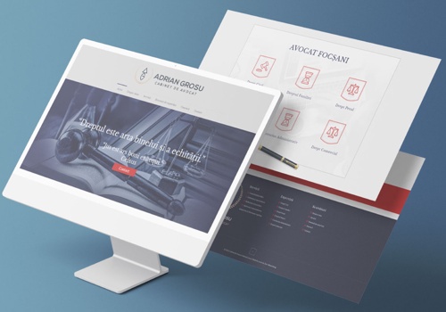 Branding Package Example: Attorney Branding & Website