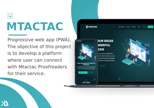 Web Development Package Example: Progressive Web App (PWA) For Proofreading Company