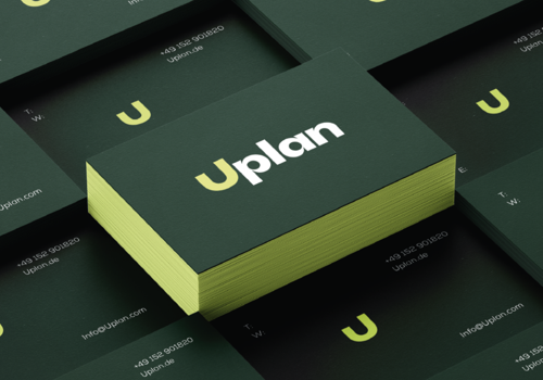 Branding Package Example: Uplan Retirement Planing Platform Development