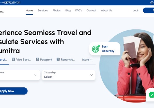Custom Software Development Package Example: Documitra: Travel and Consulate services
