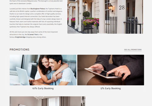 E-Commerce Development Package Example: Booking App