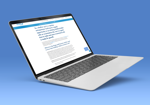 Advertising Package Example: SCORE Westchester Blog 2