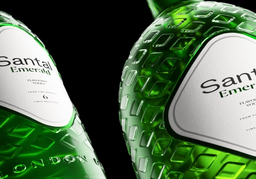 Graphic Design Package Example: Santal Emerald