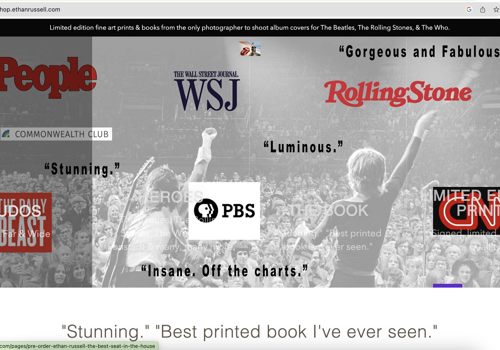 Web Design Package Example: Shopify Store Development