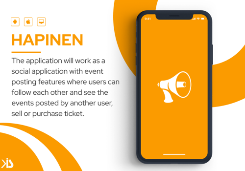 Mobile App Development Package Example: App to Discover and Share Events
