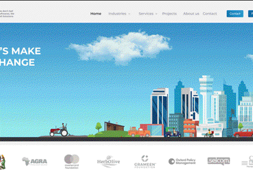 Web Design Package Example: Web design and social media post design