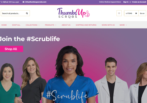 Web Design Package Example: Shopify Redesign and Development