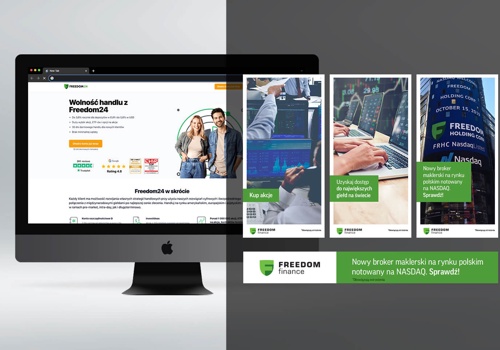 Pay Per Click Package Example: Freedom24