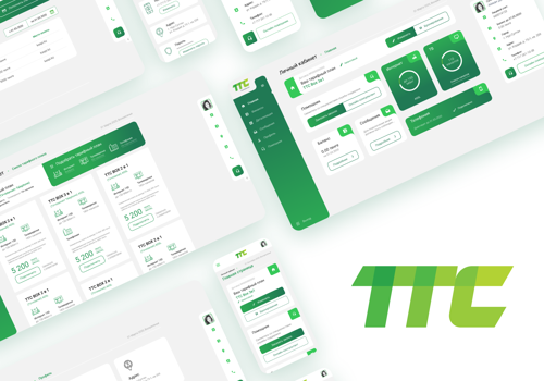 Web Development Package Example: TTC | Dashboard | User Personal Area