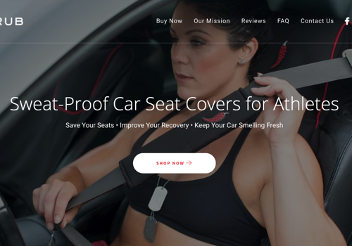 Web Design Package Example: Shopify Website Design: Fitness