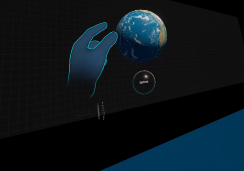 AR/VR Development Package Example: Options Menu feature