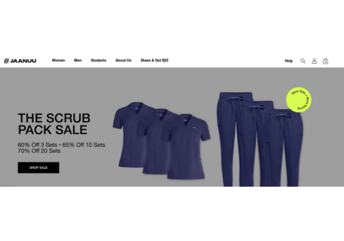 E-Commerce Development Package Example: Jaanuu: eCommerce Development