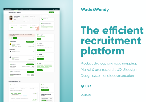 UX/UI Design Package Example: Wade & Wendy