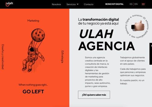 Web Design Package Example: UX web design