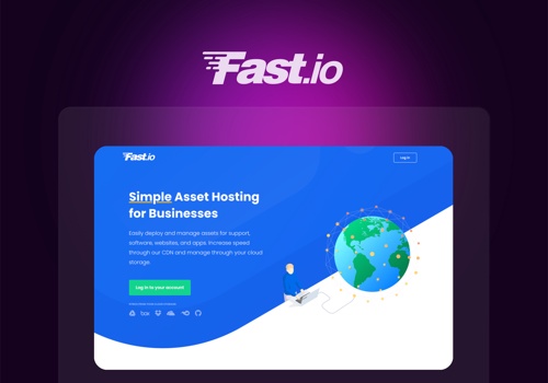 Web Development Package Example: Fast.io - SaaS platform for static content