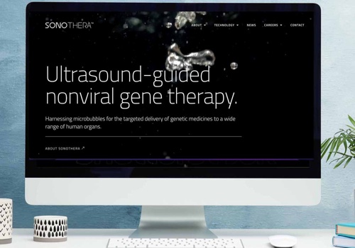 UX/UI Design Package Example: Therapeutics Website Design in San Francisco, CA