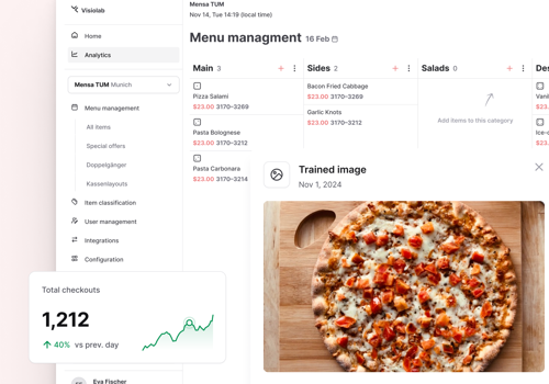 UX/UI Design Package Example: Visiolab Web App UI/UX