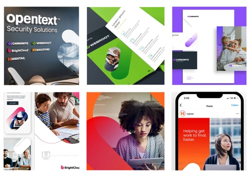 Branding Package Example: OpenText Branding