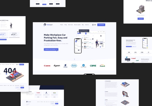 Web Development Package Example: Parkalot