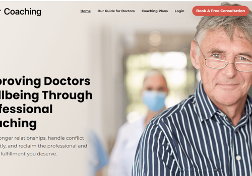 Web Development Package Example: Dr2Dr Coaching