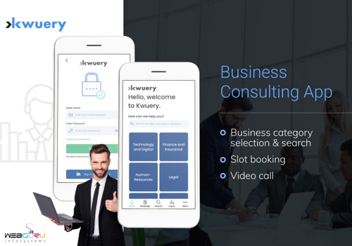 Mobile App Development Package Example: Business Consulting App