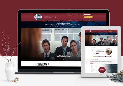 Web Development Package Example: Toastmasters International