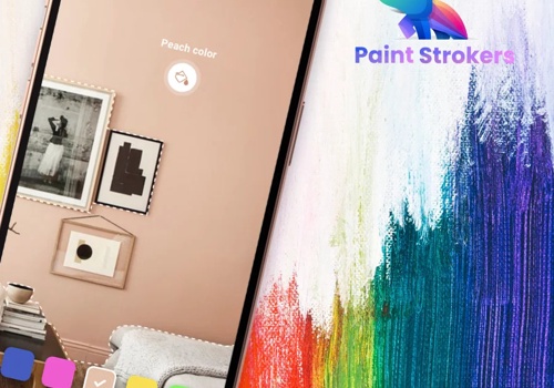 Web Design Package Example: Paint Strokes