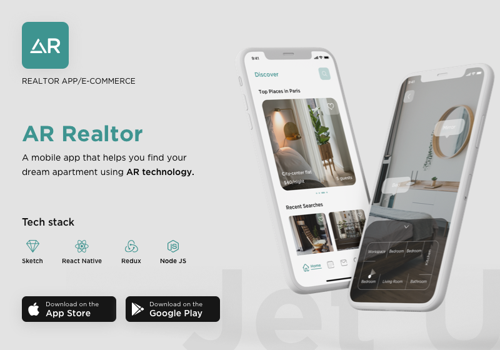 Mobile App Development Package Example: AR Realtor