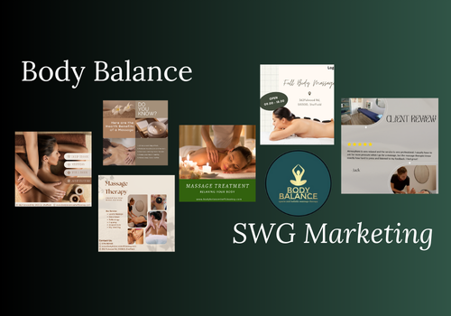 Social Media Marketing Package Example: Body Balance Social Media