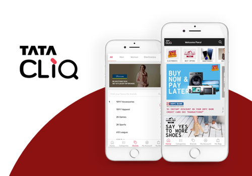 Mobile App Development Package Example: TataCliq Ecommerce Apps