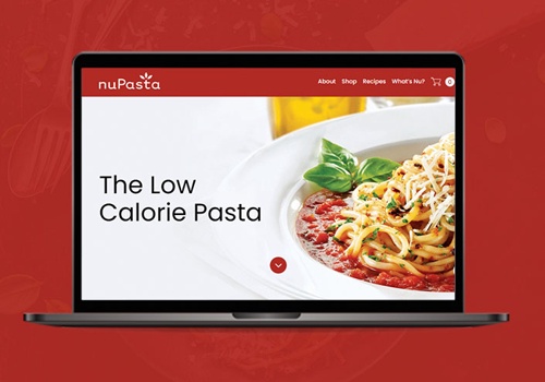 Web Development Package Example: NUPASTA FOOD Shopify WEBSITE DEVELOPMENT