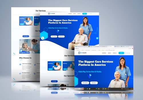 Graphic Design Package Example: Health Flex