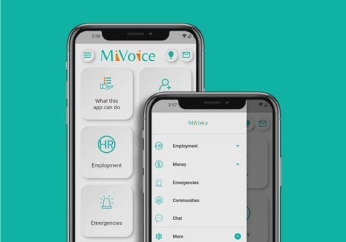 Mobile App Development Package Example: MiVoice App