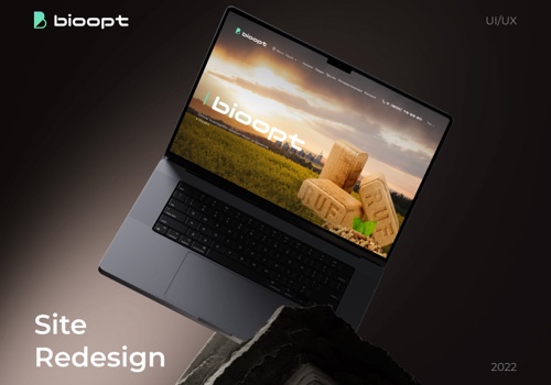 Web Design Package Example: Bioopt Brand Identity & Website Redesign