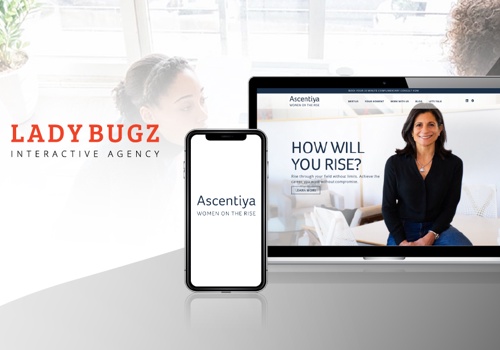 Web Design Package Example: Branding & Web for a female coaching organization