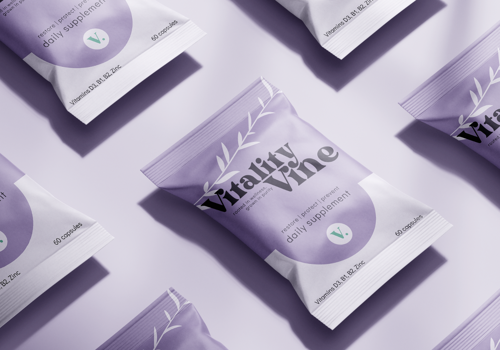 Branding Package Example: Supplement Line Branding & Packaging Design