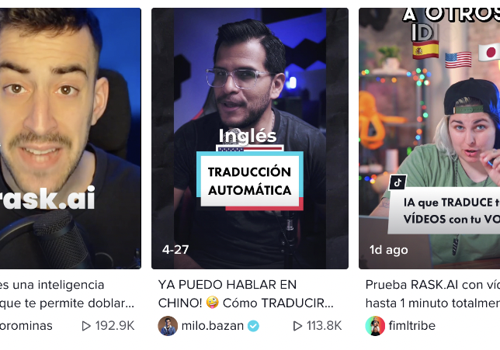 Social Media Marketing Package Example: B2B Influencer Marketing Campaign For Rask AI